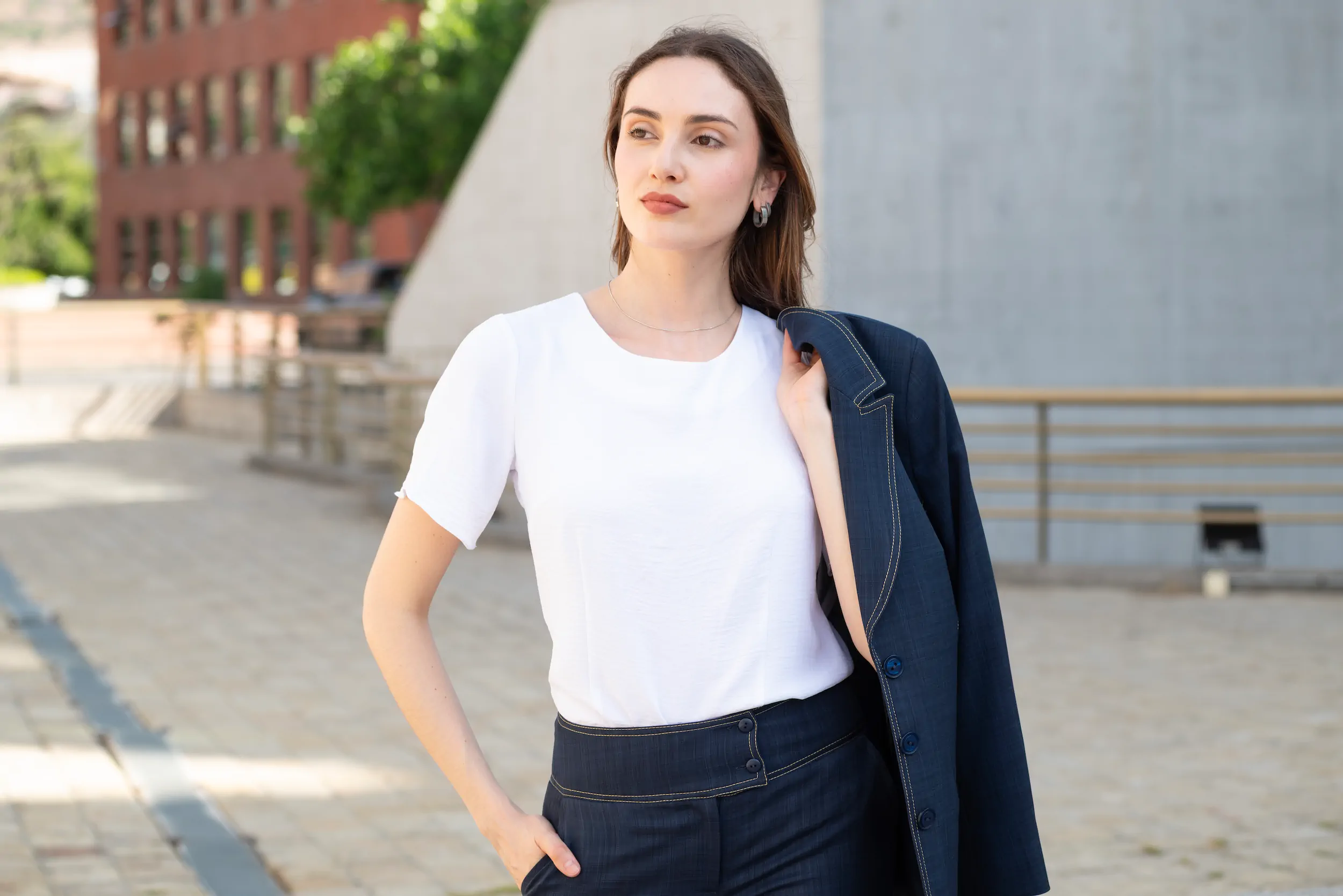 Blusa Luna Escote Redondo